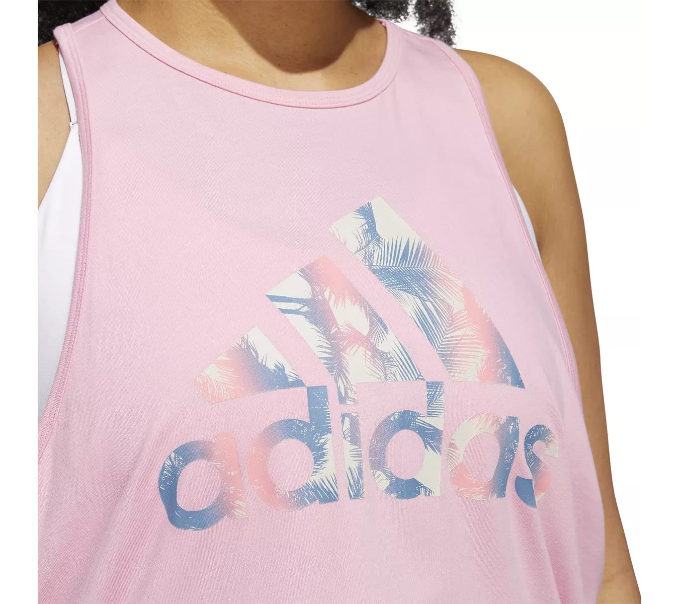 adidas Canotta Tropic da donna, rosa chiaro