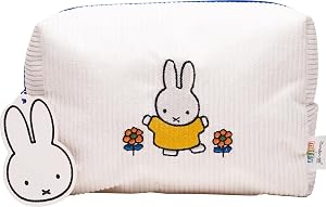 The Cr me Shop Miffy Perfect Travel Makeup Bag Cute Zipper Pouch Spacious Durable Lightweight Cosmetic Organizer Official