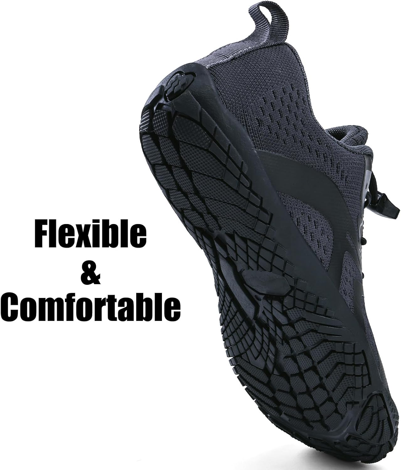 WateLves Water Shoes Men Women Barefoot Beach Aqua Socks Wide Swim Outdoor Walking Breathable Anti Slip Pool Shoes for Hiking Kayaking Diving Surfing