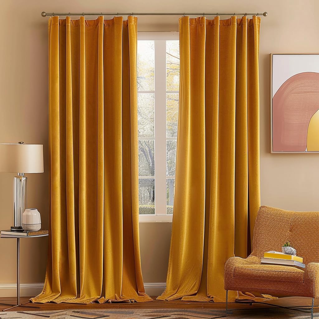 Luxury Velvet Blackout Curtains