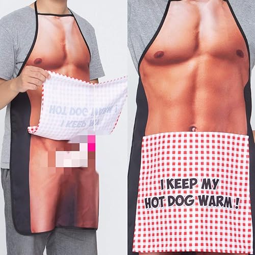 Sexy Apron Creative Bachelorette Party Funny Gag Kitchen Grilling