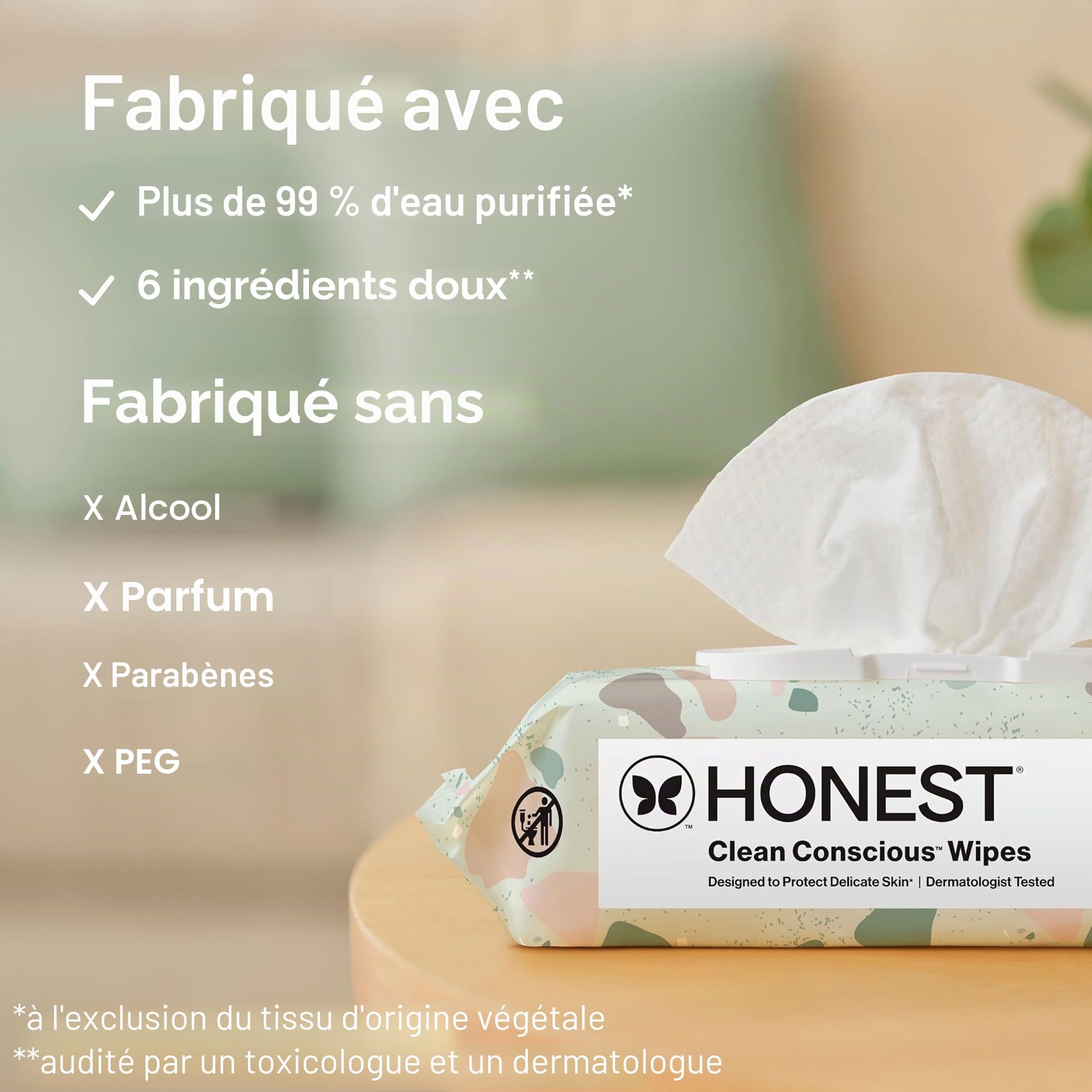 The Honest Company - Honest Wipes - 288 Wipe(s)