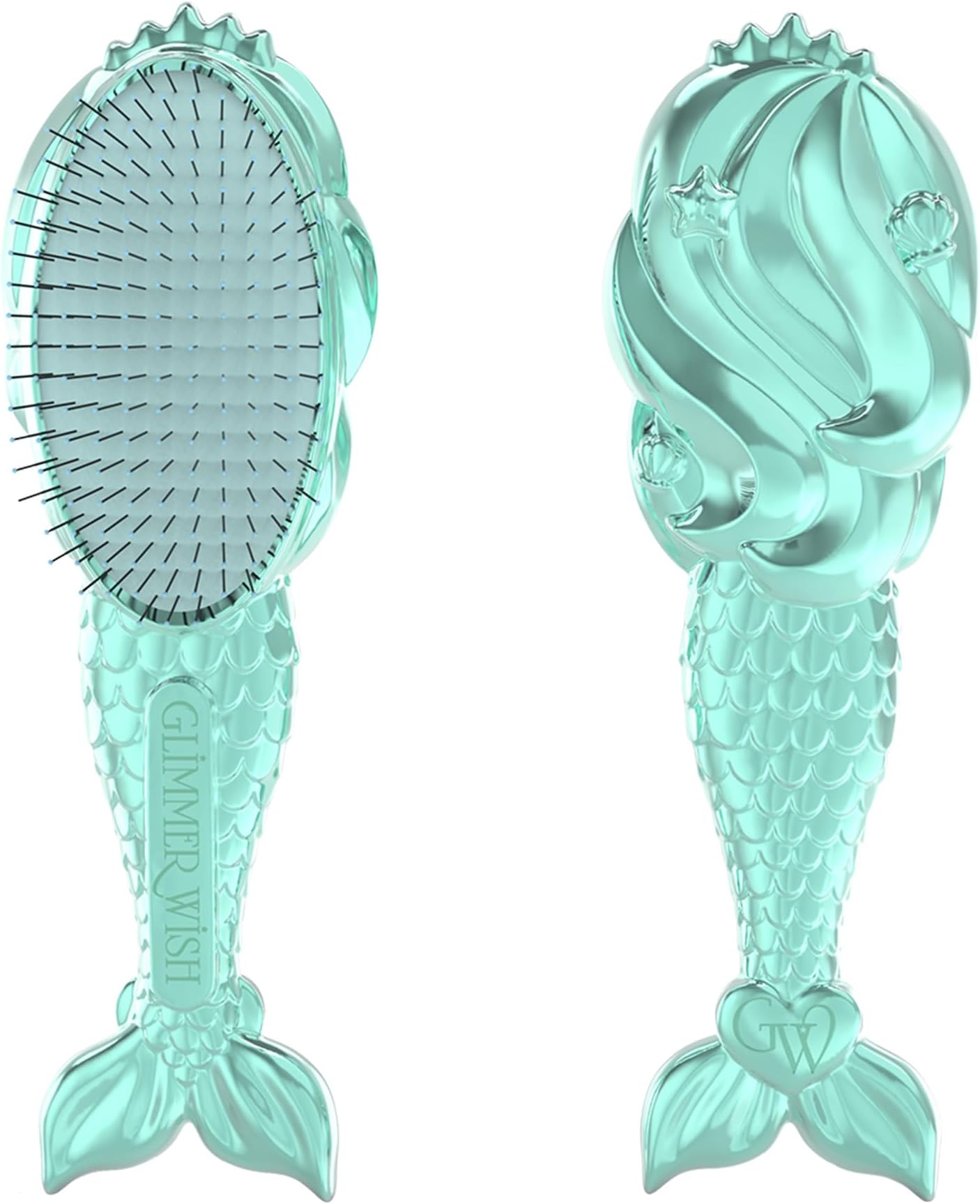 Unicorn Detangling Hair Brush, Anti Frizz, Anti Static, Soft Bristles, Detangler Brush, Girl Hair Accessories, Wet Hair Brush, Hair Brush for Kids