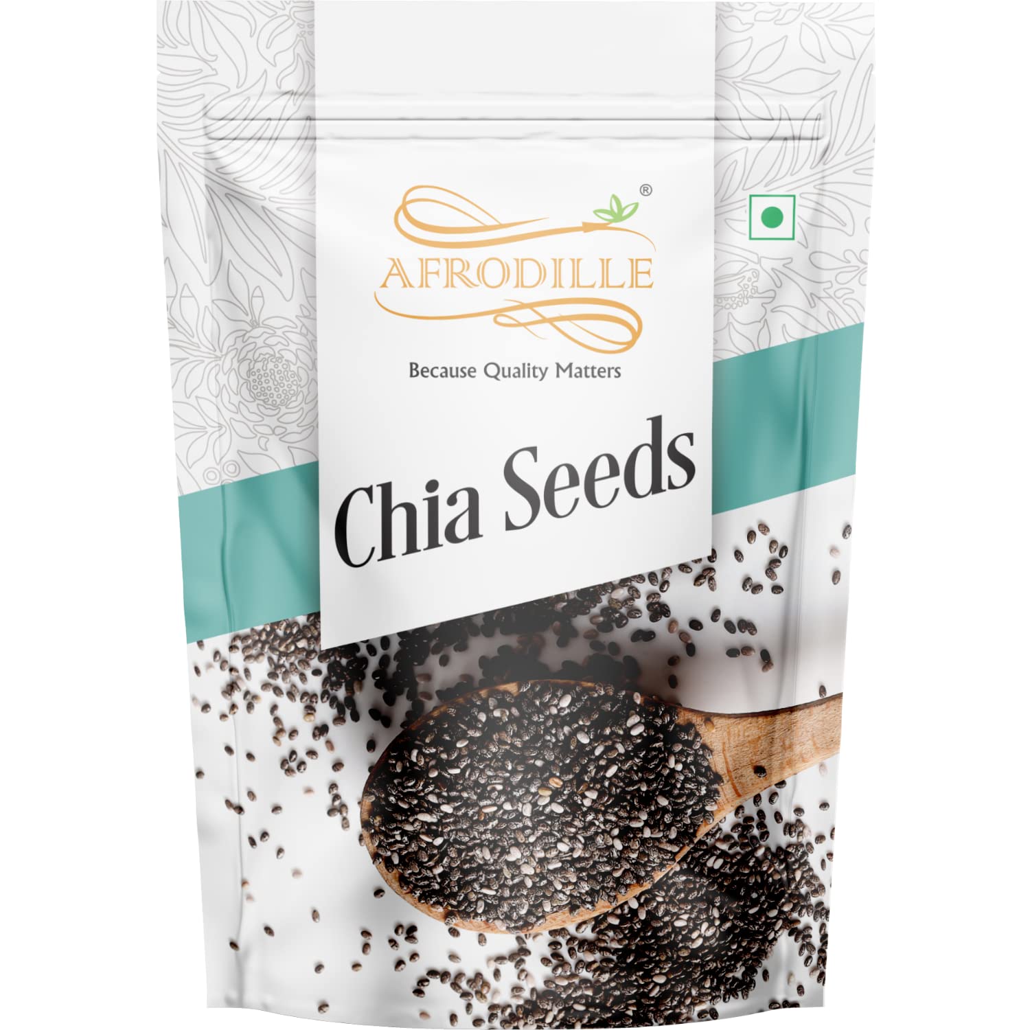 Afrodille Chia Seeds 200 gm Superfood Chia Seeds Healthy and Low