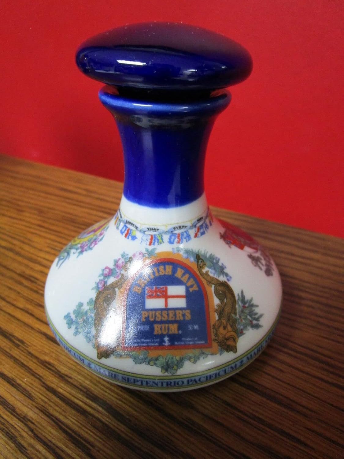 Pussers's Rum British Navy decanter (empty)