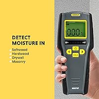 Vista 3 de Medidor de humedad digital MMD7NP de General Tools - Sensor de humedad - Sin pines y no invasivo