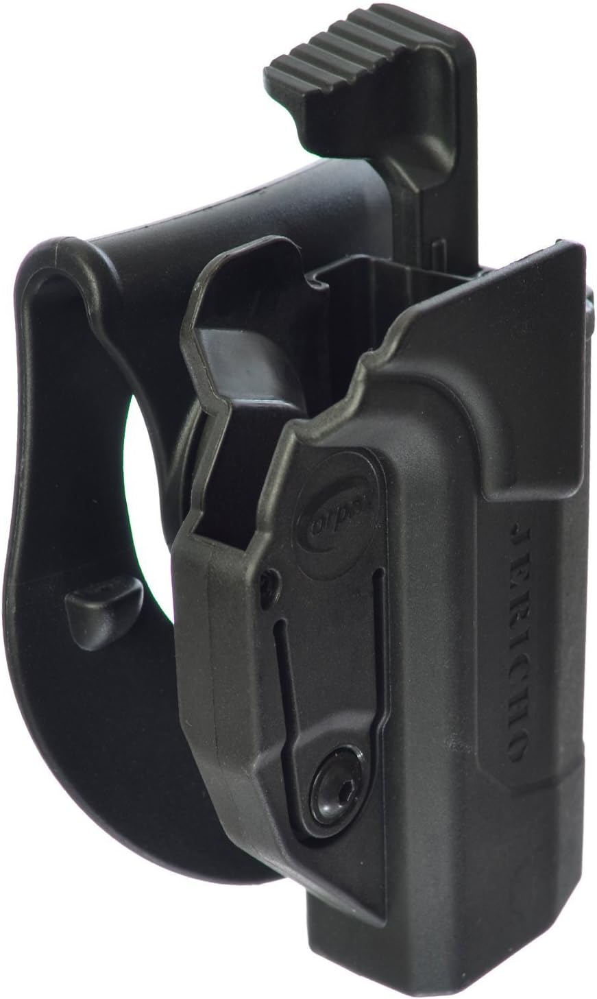 Orpaz Defense Level 2 Retention Tactical Thmub Release Safety Holster, Tention Adjustment, Rotating 360 ROTO Paddle for Jericho 941 9mm or .40 S&W