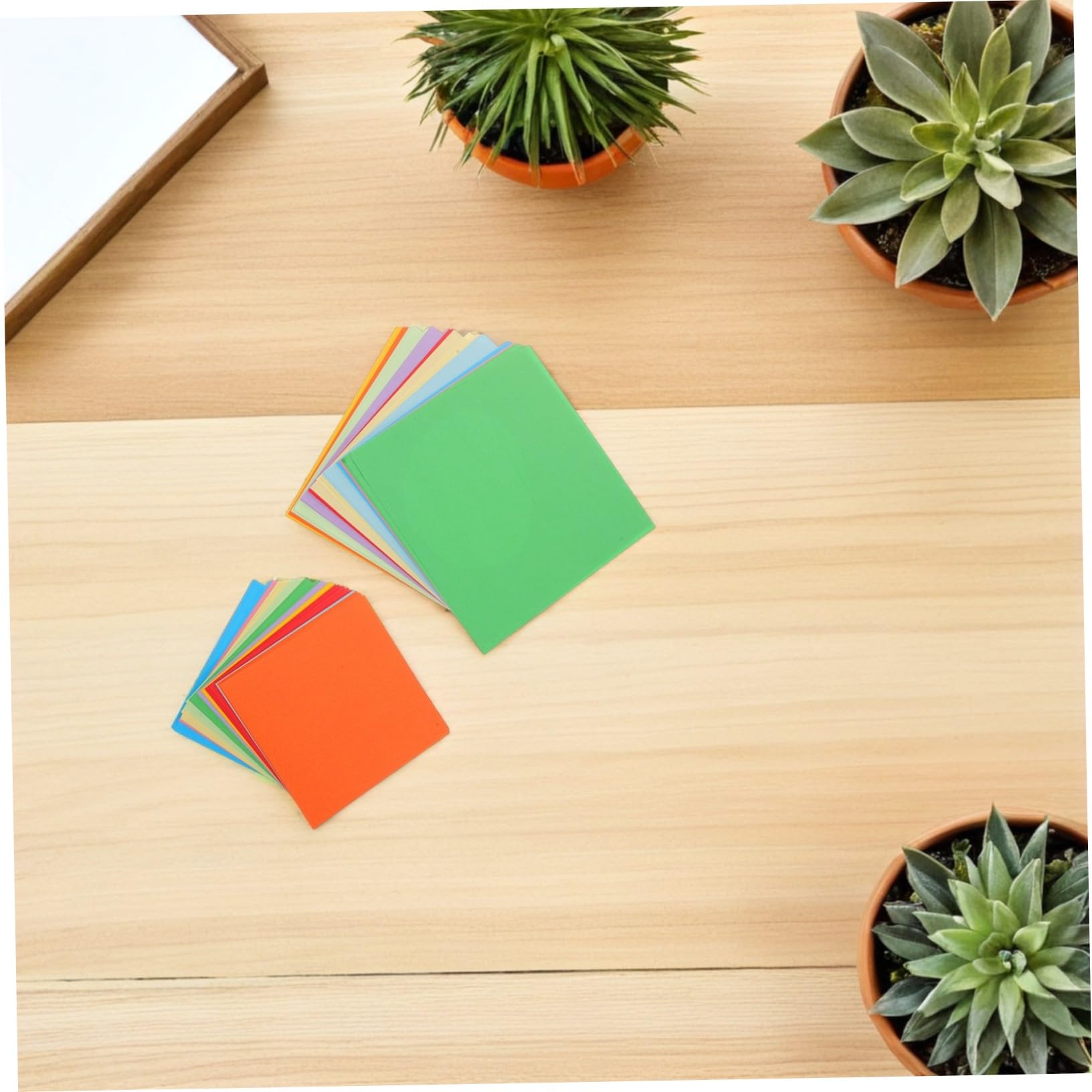 Doppelseitiges Origami Papier Farben Quadratische Bastelpapiere für DIY Kunsthandwerk Kreative Faltprojekte und Bunte Dekorationen