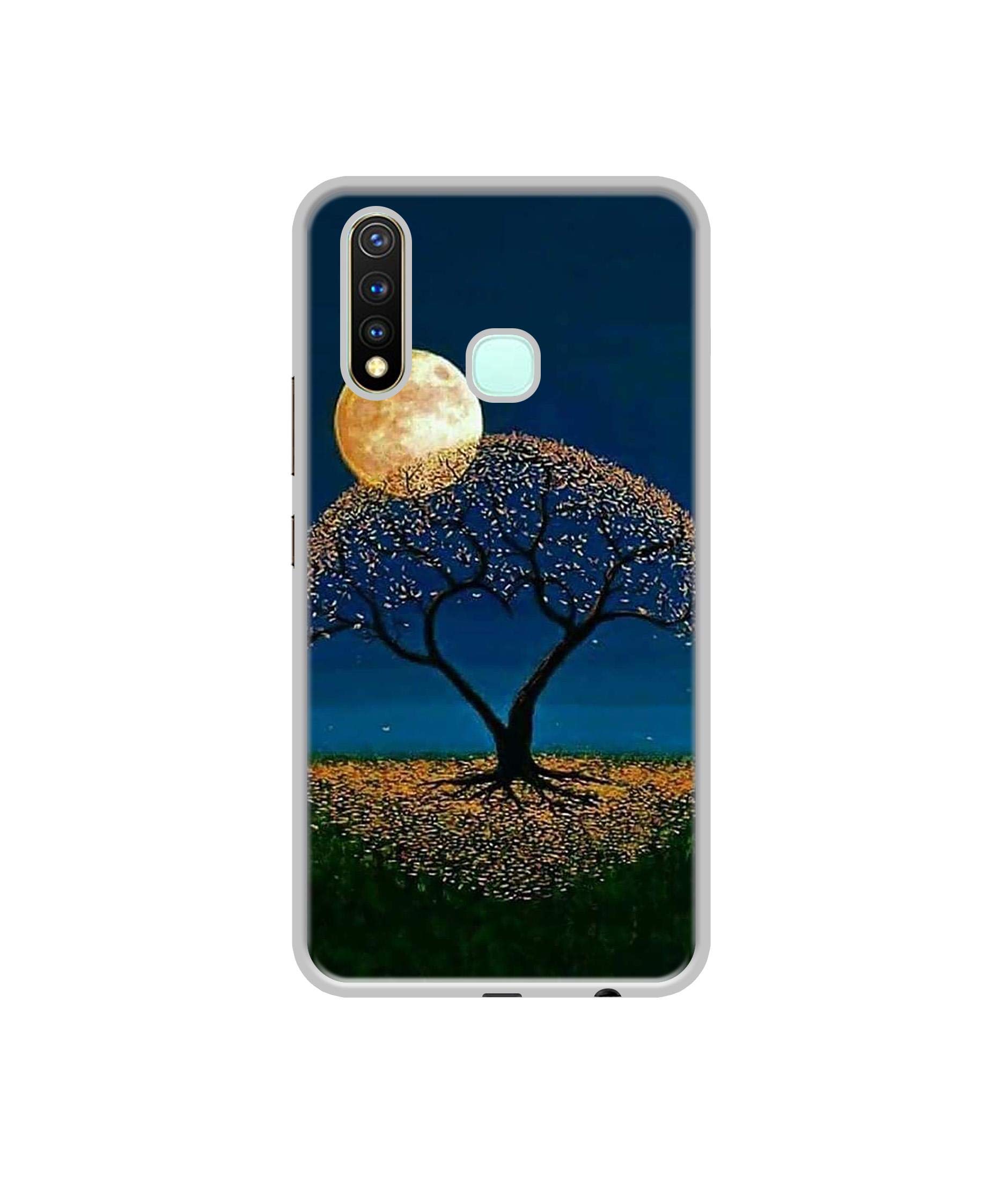 Amazon Brand - Solimo Designer Dark Night View UV Printed Soft Back Case Mobile Cover for Vivo Y19 (B0854LYPDD) Amazon Price History, Amazon Price Tracker