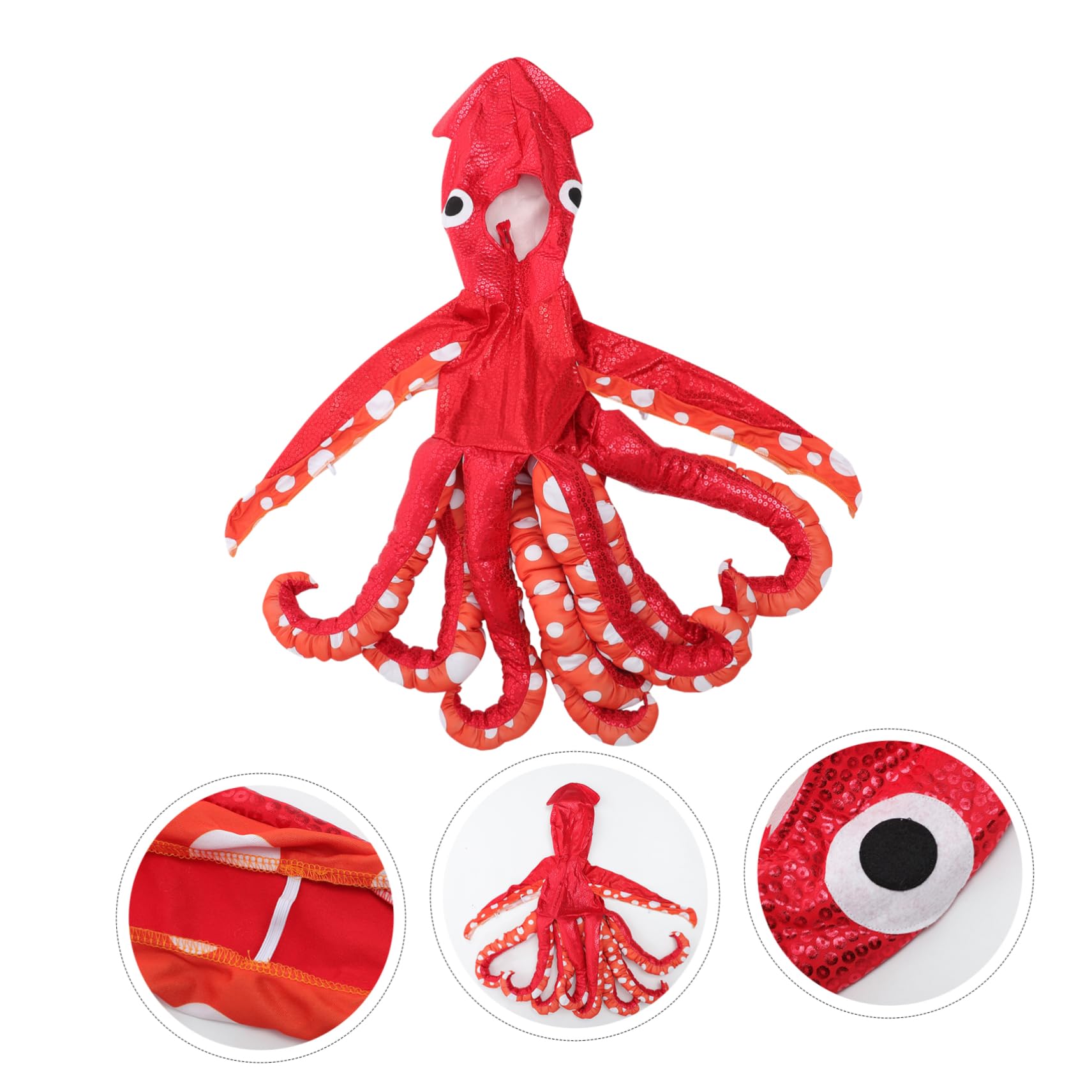 Ipetboom Dziecięcy Kostium Halloweenowy Jumpsuit z Poliestrowego Materiału Przebranie i Cosplay Zabawny Strój Małych Imprezy Tematyczne i Gry Ról