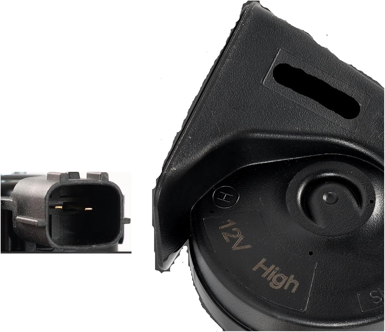 New Pair 12V 120db Twin Tone Snail Horn For Hyundai I10 I20 Accent Elantra Sonata Tucson I30 I40 Santa Fe Veracruz Getz 96630-3X001