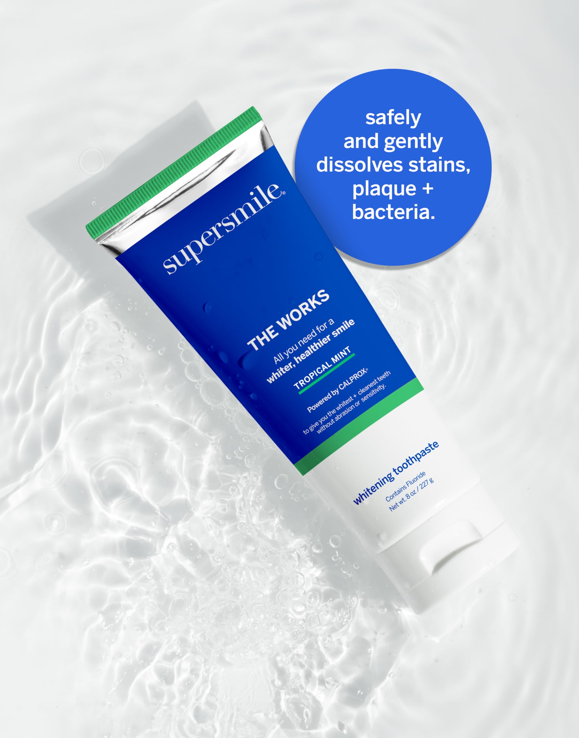 Supersmile The Works – Professional Whitening Toothpaste and Accelerator Duo – Whitens Up to 6 Shades