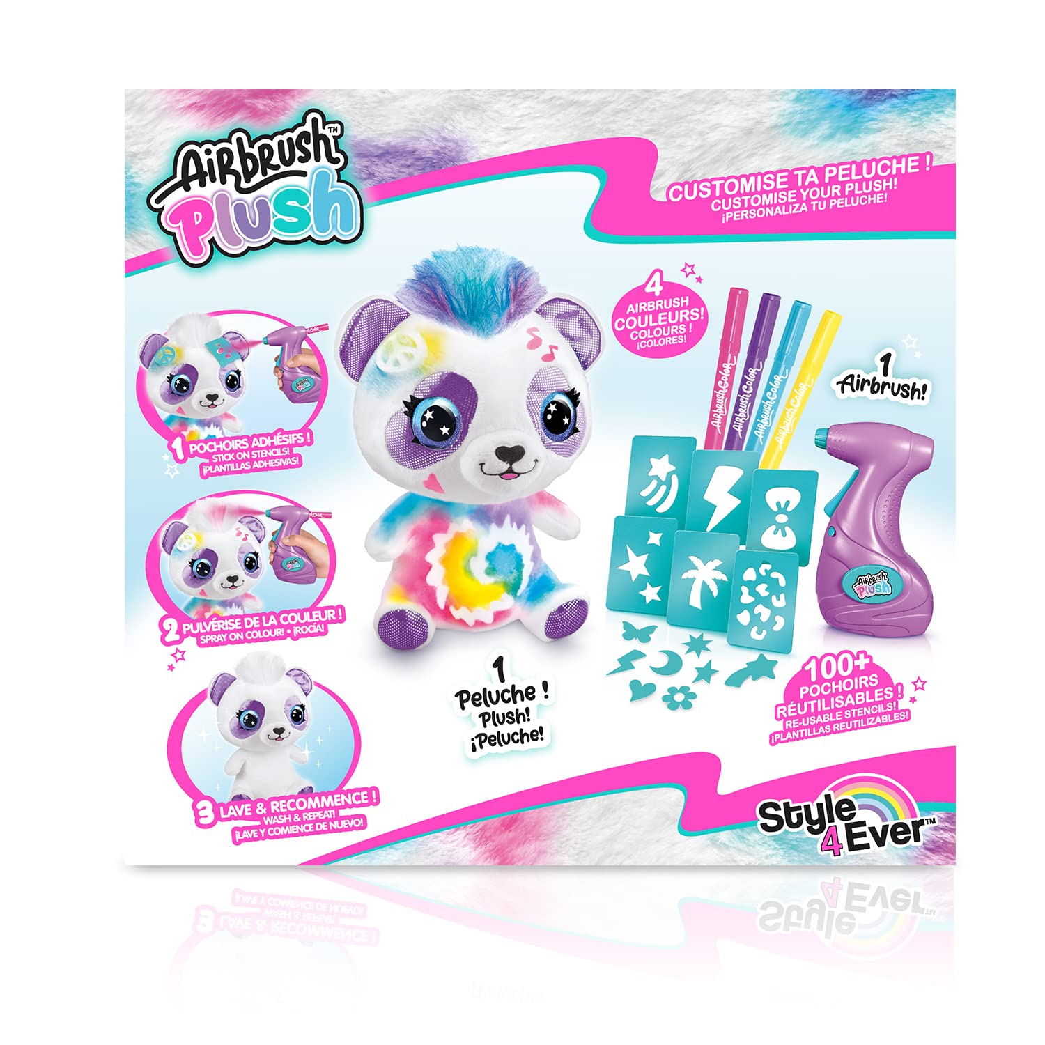Canal Toys Panda Zestaw do Zabawy, Wielokolorowy, Od 6 Lat