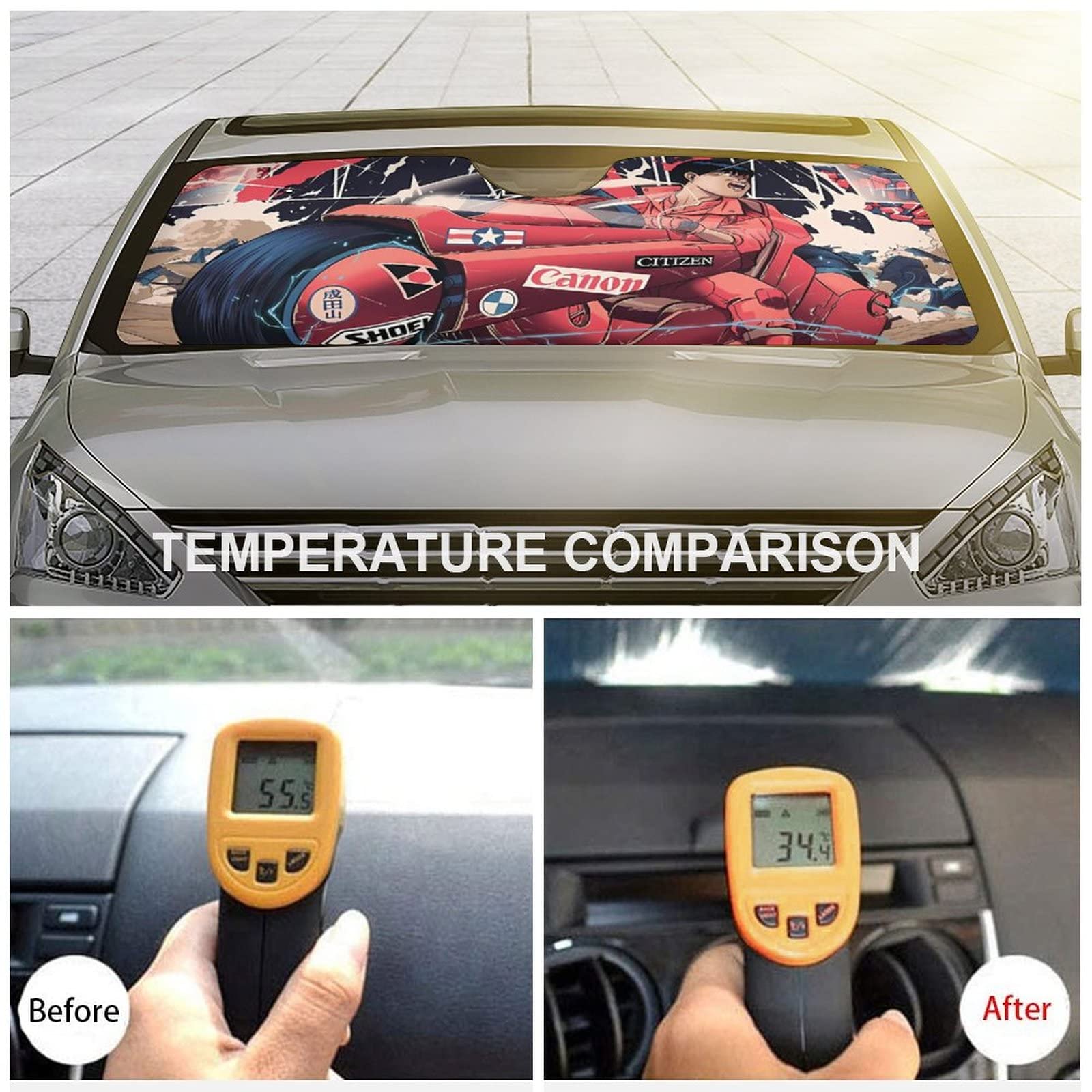 Amazon | AKIRA アキラ 車用 サンシェードサンシェード車用 カー