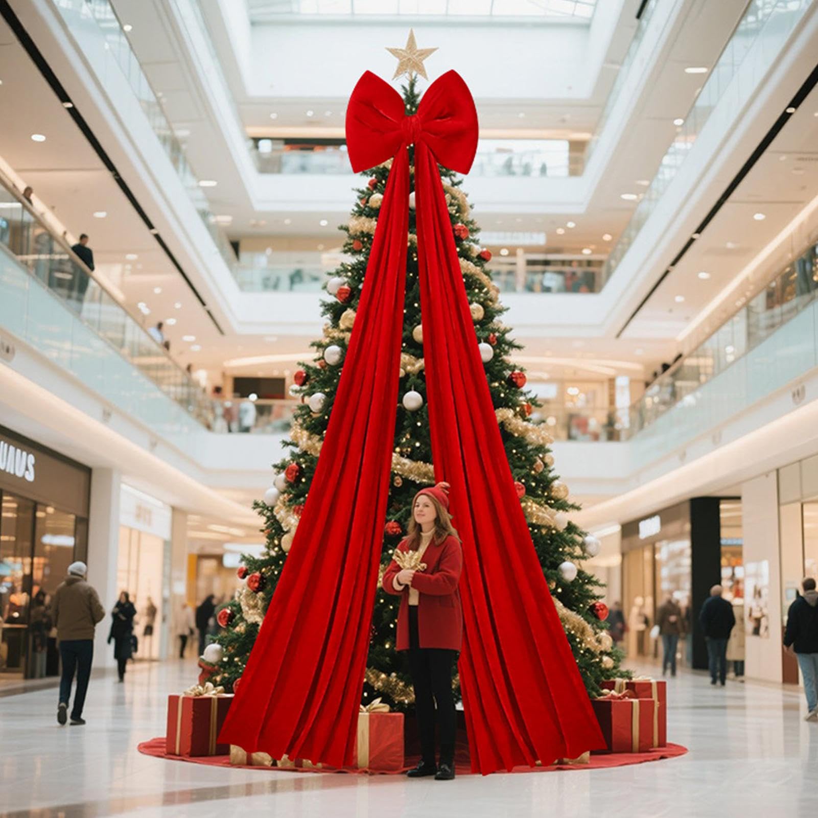 Extra Grande Para Cima De Árbol Navideño Navideños De 2 M