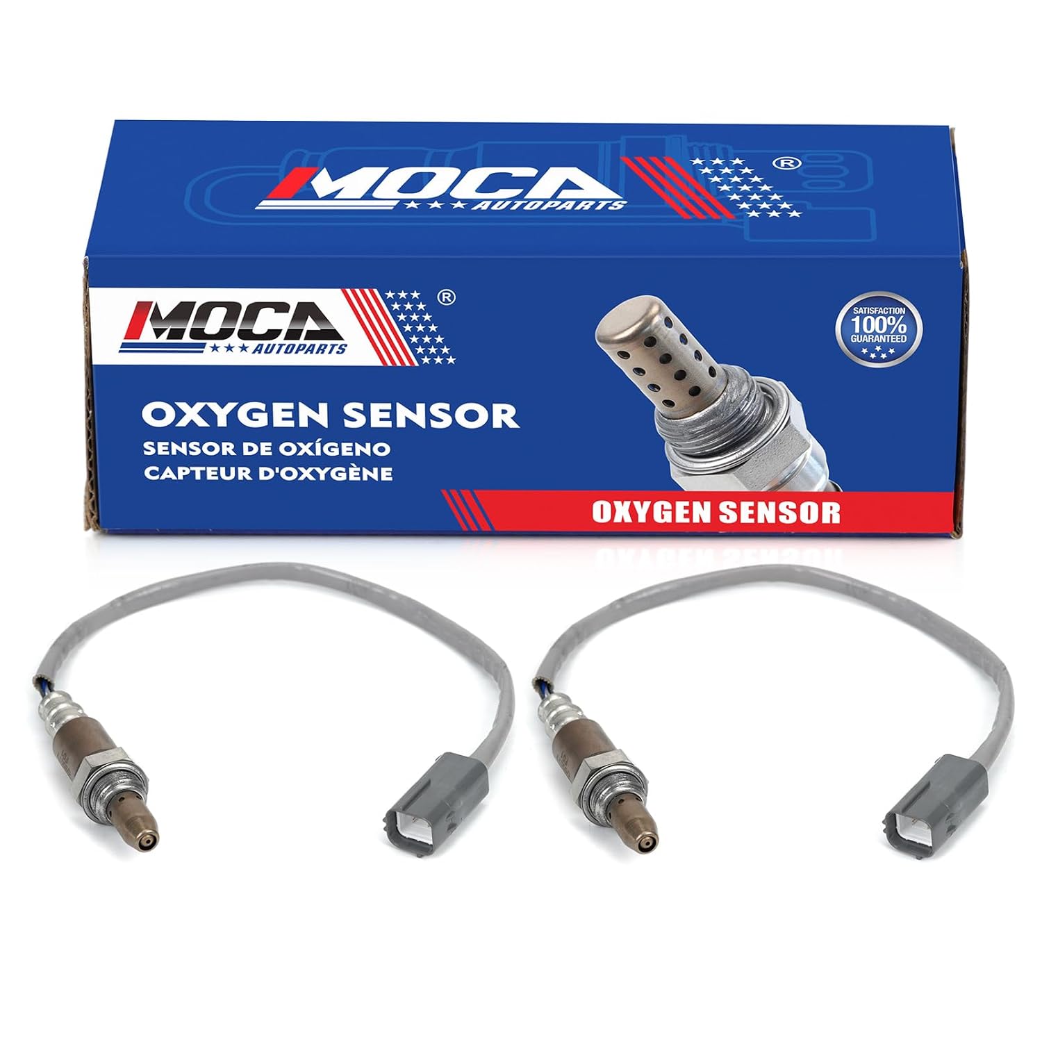 Sensor de Oxigênio Upstream MOCA 2X 234-9036 Compatível com Nissan Rogue Select 14-15, Altima/Rogue 2.5L 10-13, Altima 3.5L 10-13, Suzuki Equator 4.0L 11-12, Infiniti FX35 09-11