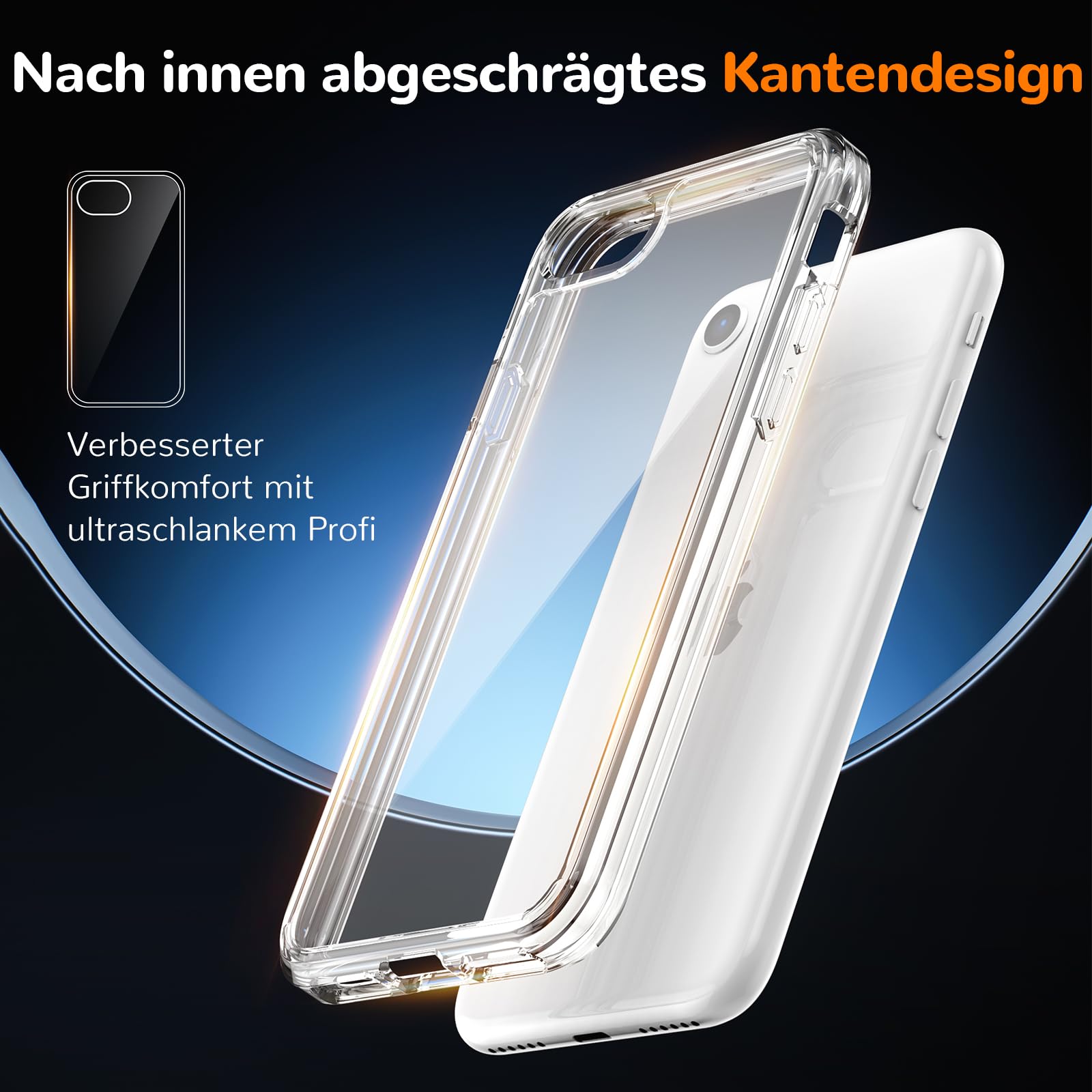 Clear Case for iPhone 15, Ultra Thin, Shockproof TPU Cover, Anti-Yellowing, Crystal Clear, Phone Case for Apple iPhone 15 - Clear — view 627