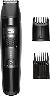 Wahl Beard Trimmer Men, Precision Glide, Hair Trimmers for Men, Mens Stubble Trimmer, Male Grooming Set, Fully Washable, Integrated Cutting Combs, Waterproof Beard Trimming