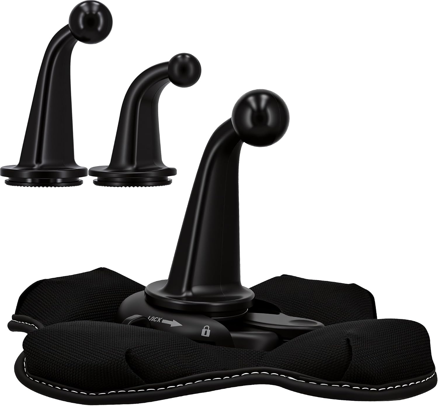 Friction Mount for Garmin Drivesmart 86 GPS Vehicle Truck RV Navigator Portable NonSkid Beanbag Dashboard Mount for Garmin Nuvi Drive Dezl Zumo Driveassist DriveLuxe StreetPilot 17mm & 22mm