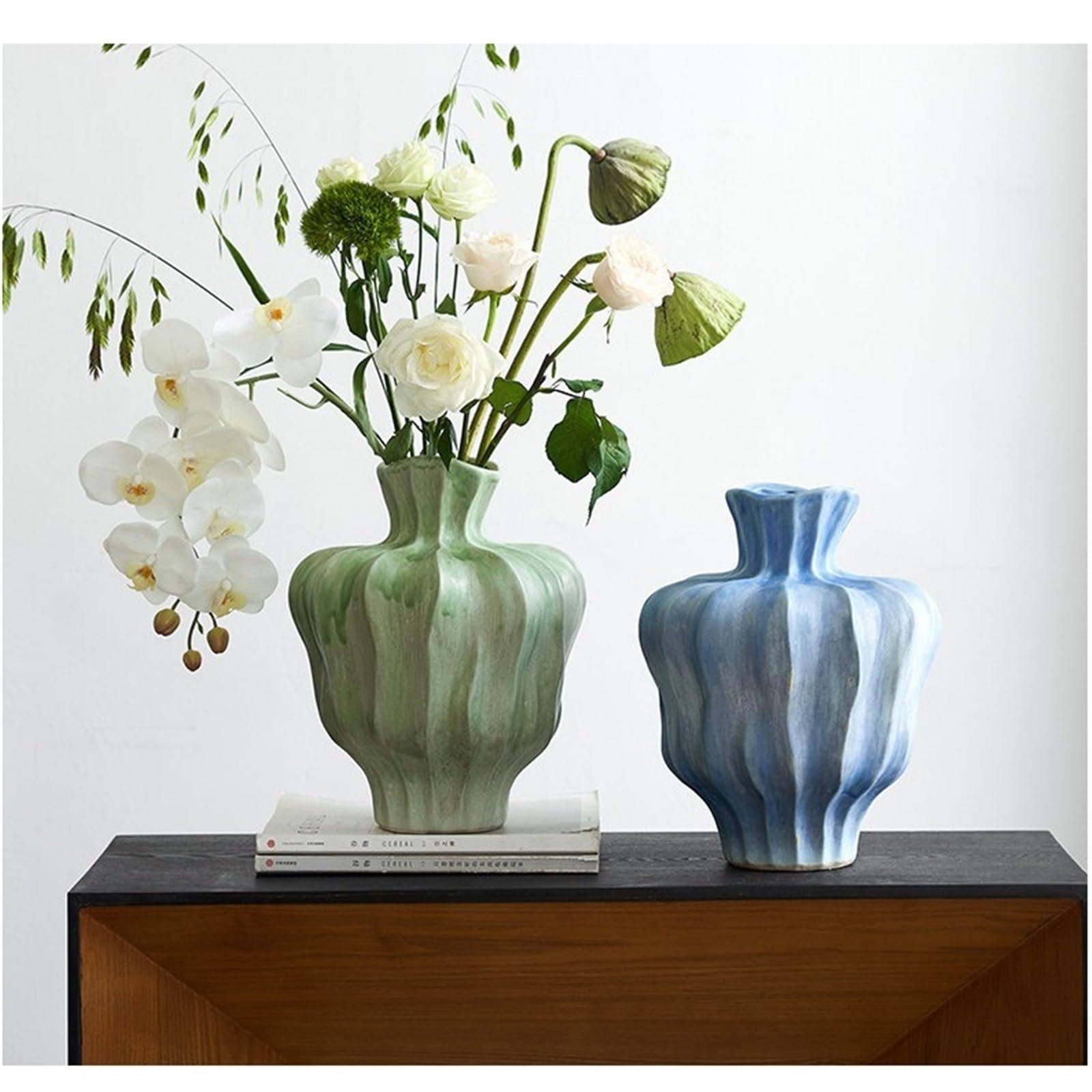 Wazon na kwiaty Dekoracja domu z ceramicznym wazonem Jingdezhen