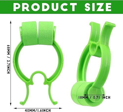 Miniatura 2 de Juego de 24 clips nasales para nariz, tapón de plástico para nariz, pinza nasal para ronquidos, parada de natación accidental o de emergencia