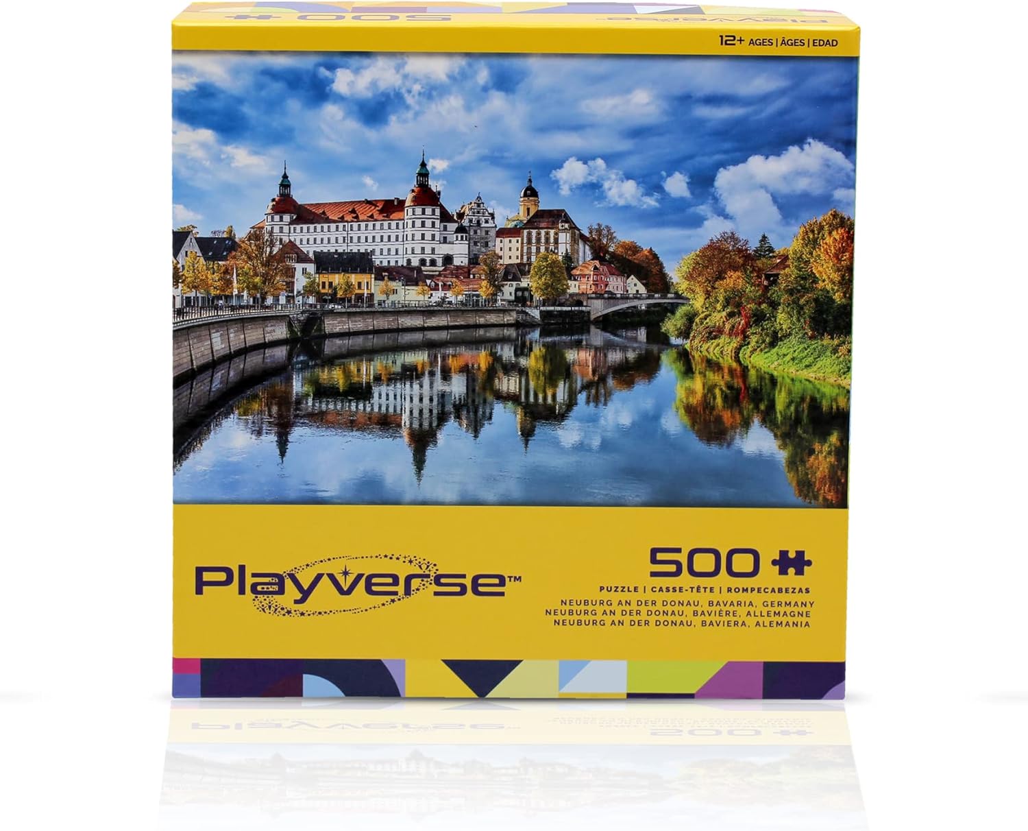 Neuburg Castle Palace, Germany - 500 Piece Jigsaw Puzzle for Adults - 20.4 in. x 14.9 in. | 52 x 38 cm