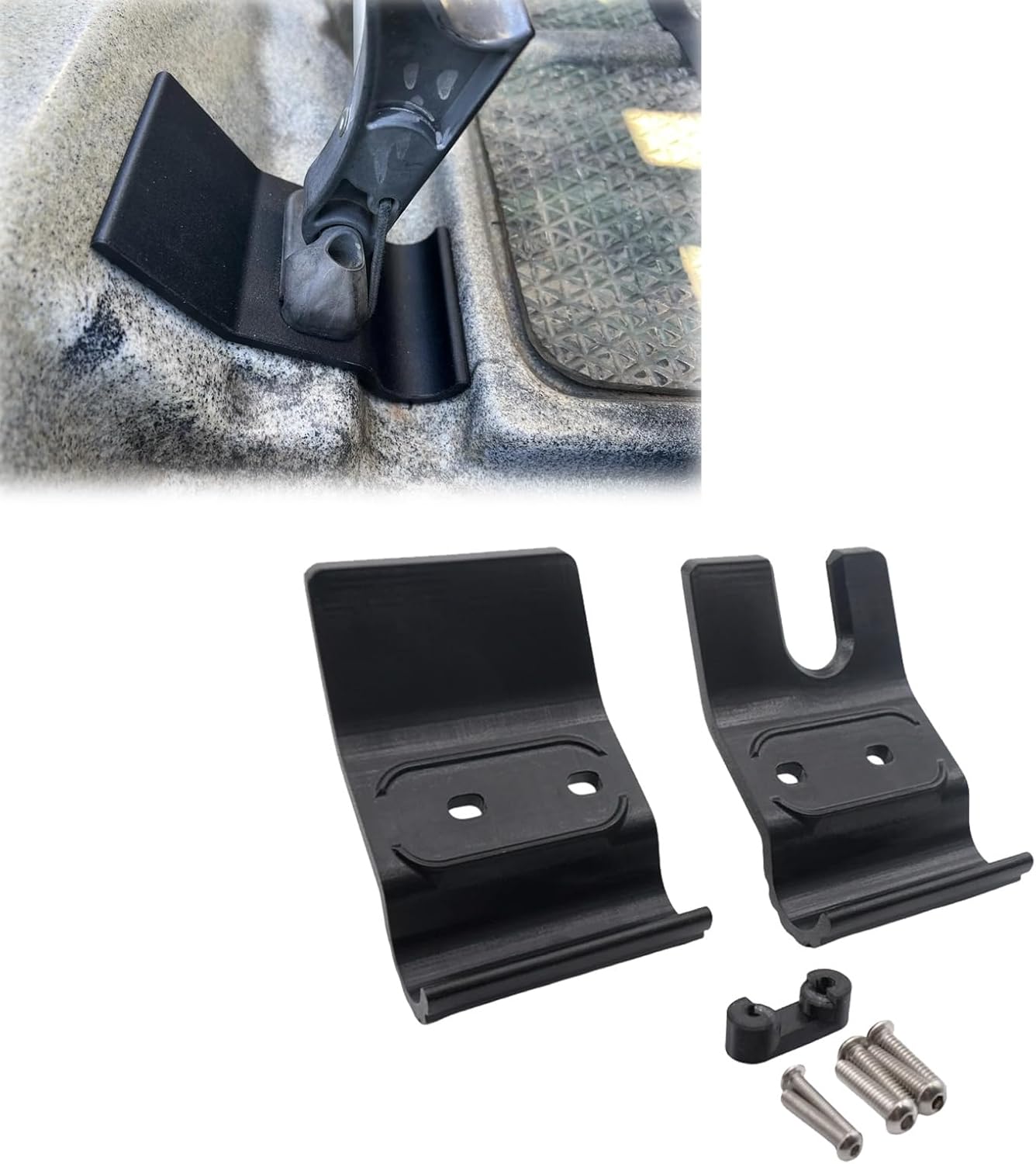 2Pack Kayak Rear Seat Support Plate for Hobie Pro Angler 14 Vantage ST, Fishing Boats Seat Reinforcement Plates Compatible with 2016+ Models