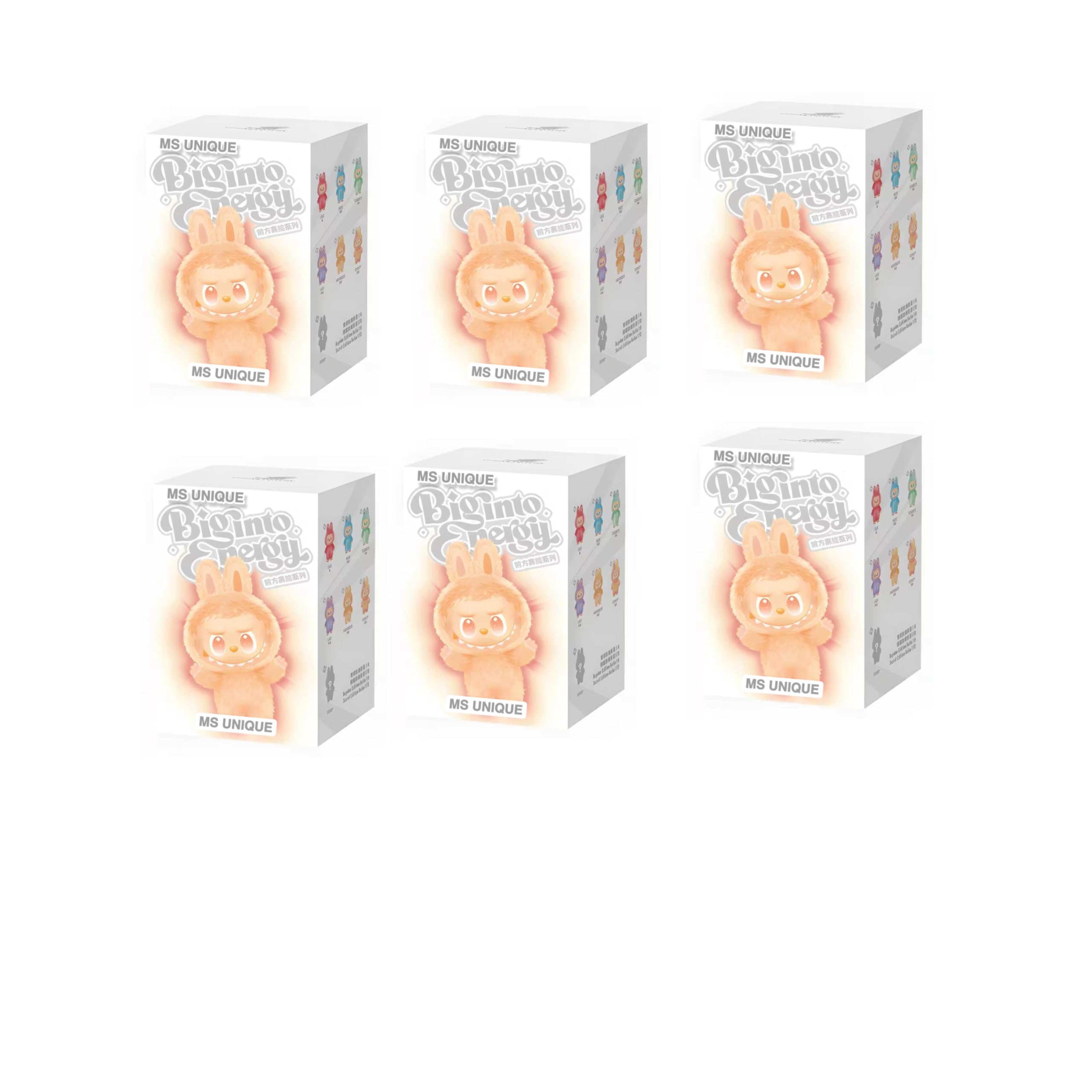 The Baby Birthday Monistor Pack of 6 Birthdays and Gift Character Action Figure Design Collectible Toys Home Decorations The Monsters Big Energy Series Blind Box Cute Toy Decor Gift 6 pc-image-15
