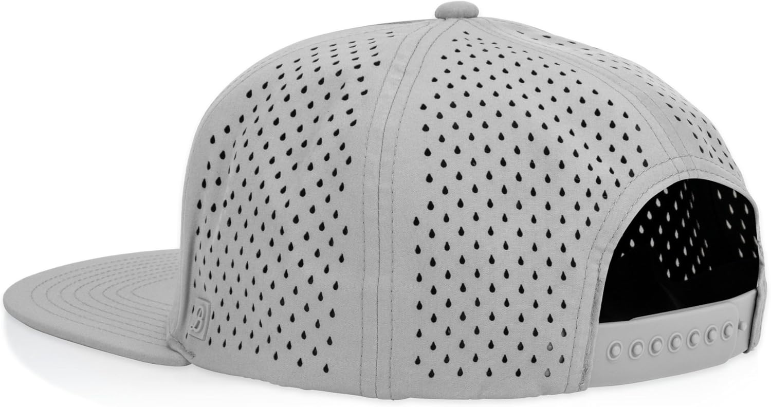 Billest Riverside Snapback Hat – Adjustable Flat Bill Cap for Men & Women | Lightweight Breathable Blank Hat - Image 4