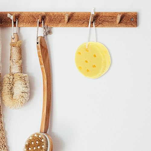 Miniatura 8 de Beatifufu Esponja de baño redonda de espuma para lufa, esponja exfoliante de baño para ducha, esponja de esponja para el cuerpo, esponja para niños,