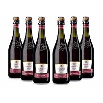 Casa Sant’Orsola – Vino Rosso Frizzante Lambrusco Emilia I.G.T., Gusto Fruttato e Intenso, 6×750 ml