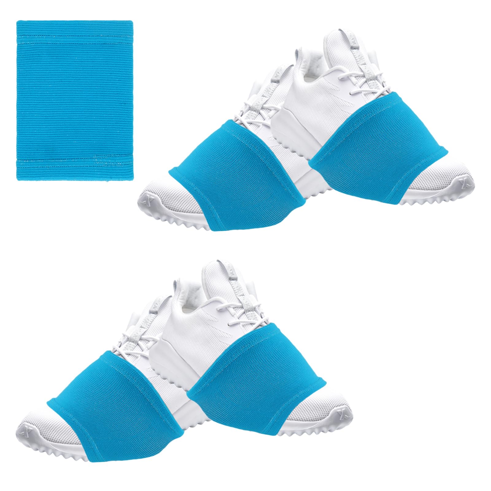 2 Pair Dance Socks Over Shoes, Dance Shoe Socks Anti-Slip on Smooth Floors, Dance Shoe Covers Over Sneaker for Dancers Women, Ballet Equipment for Turns & Spins, Dance Accessories - 1