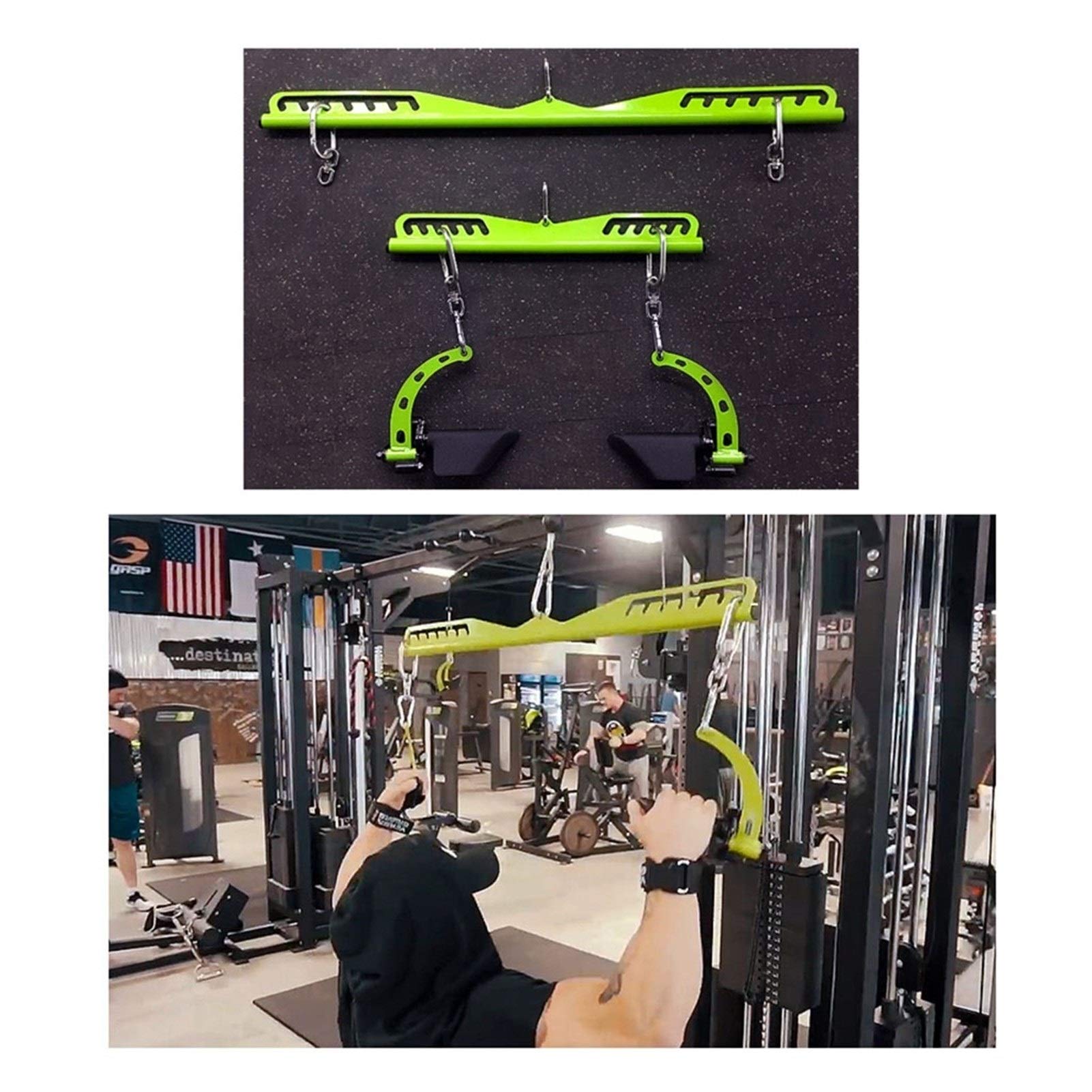 Buy Adjustable Pull Back Handle Attachment Rotating Straight Bar