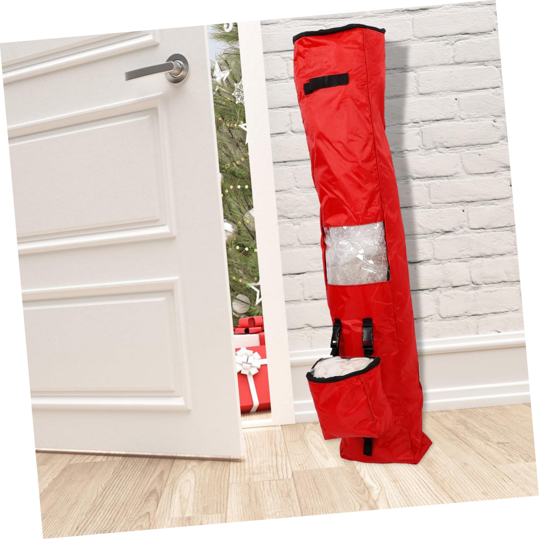 TOPBATHY 2 Stück Farbige Papier Aufbewahrungstasche Taschen Verpackungspapier Verpackungsbeutel Papier Aufbewahrungstasche Tragbare Tasche Weihnachtstasche