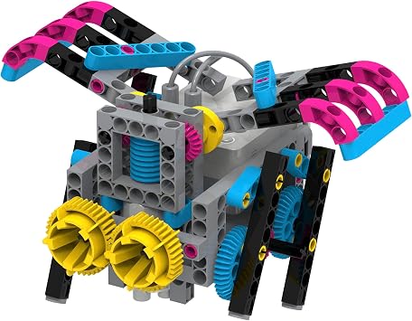 Thames & Kosmos Robotics Workshop with Micro:Bit, STEM Learning and Experiment Kit, Coding and Programming Kit for Adults and Kids, Utilises MakeCode App to Learn Python and JavaScript, Ages 8+