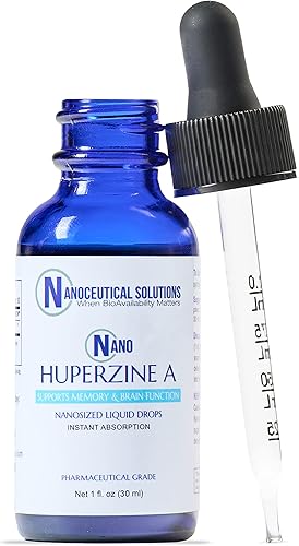 Miniatura 8 de Nano HUPERZINE A | Partículas líquidas nanosizadas | Absorción instantánea | Atención, enfoque, memoria, claridad mental | Certificado GMP sin OMG |