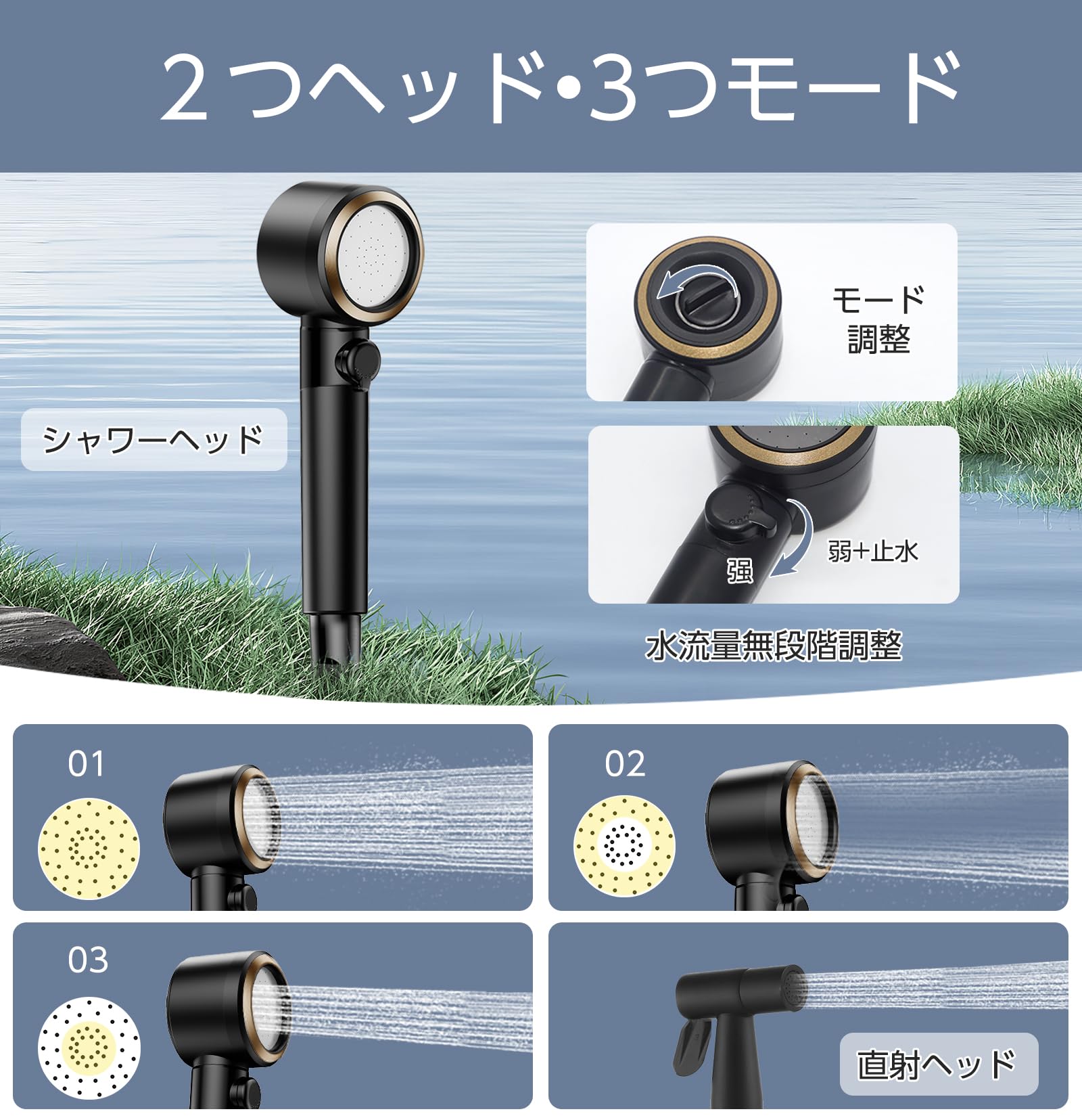 Amazon.co.jp: ZenCT 簡易シャワー ポータブル シャワー アウトドア