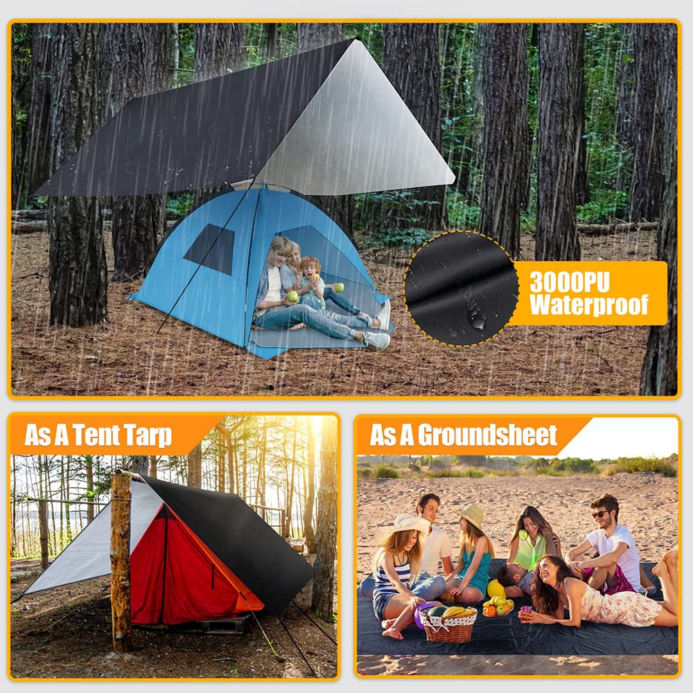 Amaca da Giardino Tenda per Amaca Portatile Tenda da Campeggio per Esterni Grande Tenda Multifunzionale Amaca da Campeggio(MC)