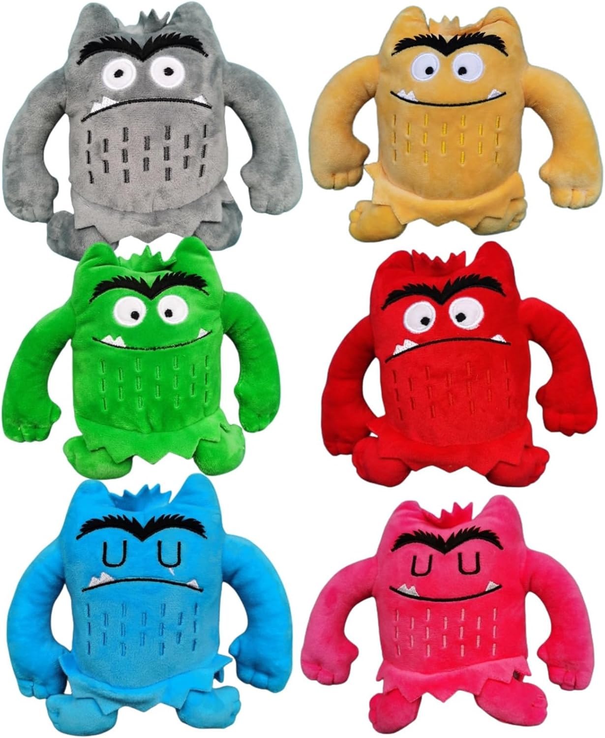 Generic Color Monster Plush Toys and Dolls Set Burundi Ubuy