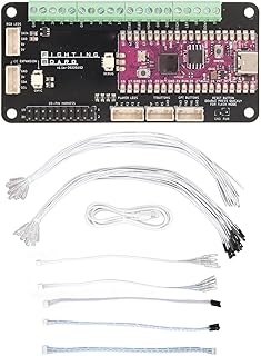 Pico Fighting Board Type C RGB LED 3 Input Modes GP2040 for Raspberry PS3