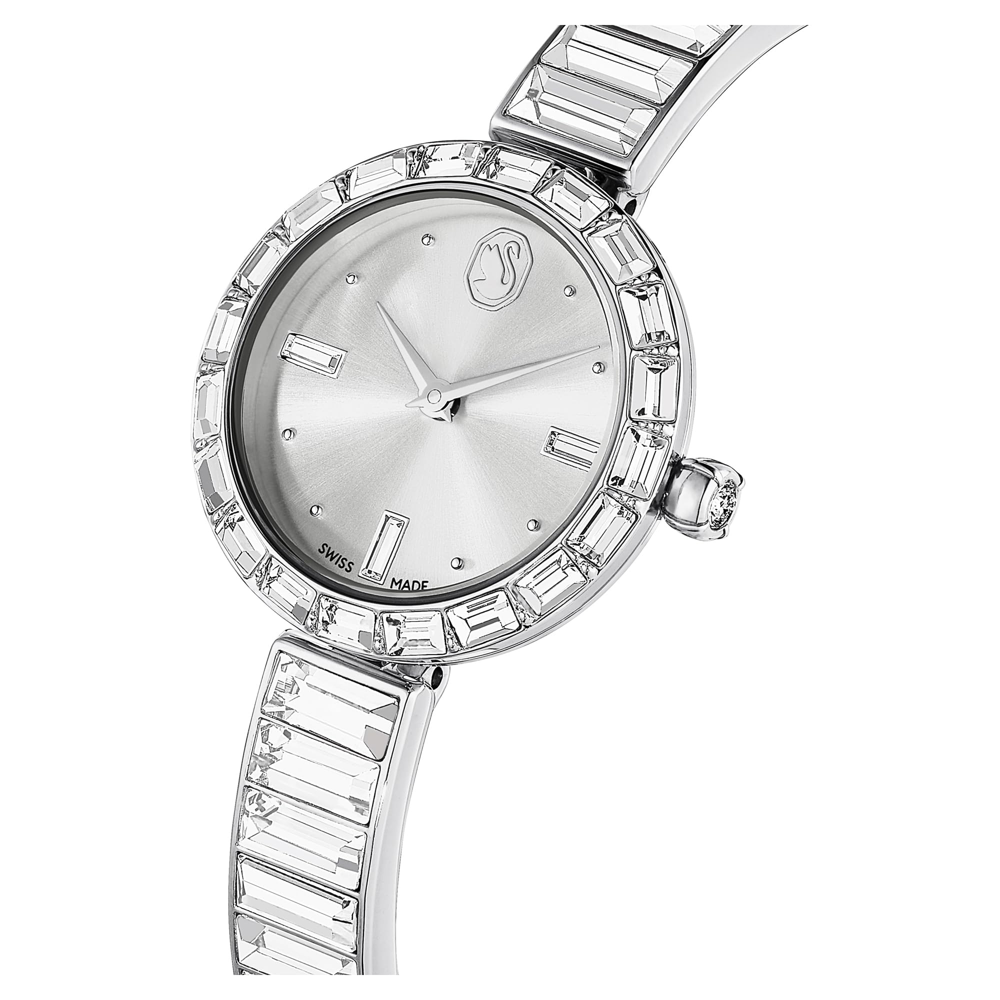 Swarovski Matrix Collezione montre bracciale jonc, Swiss Made