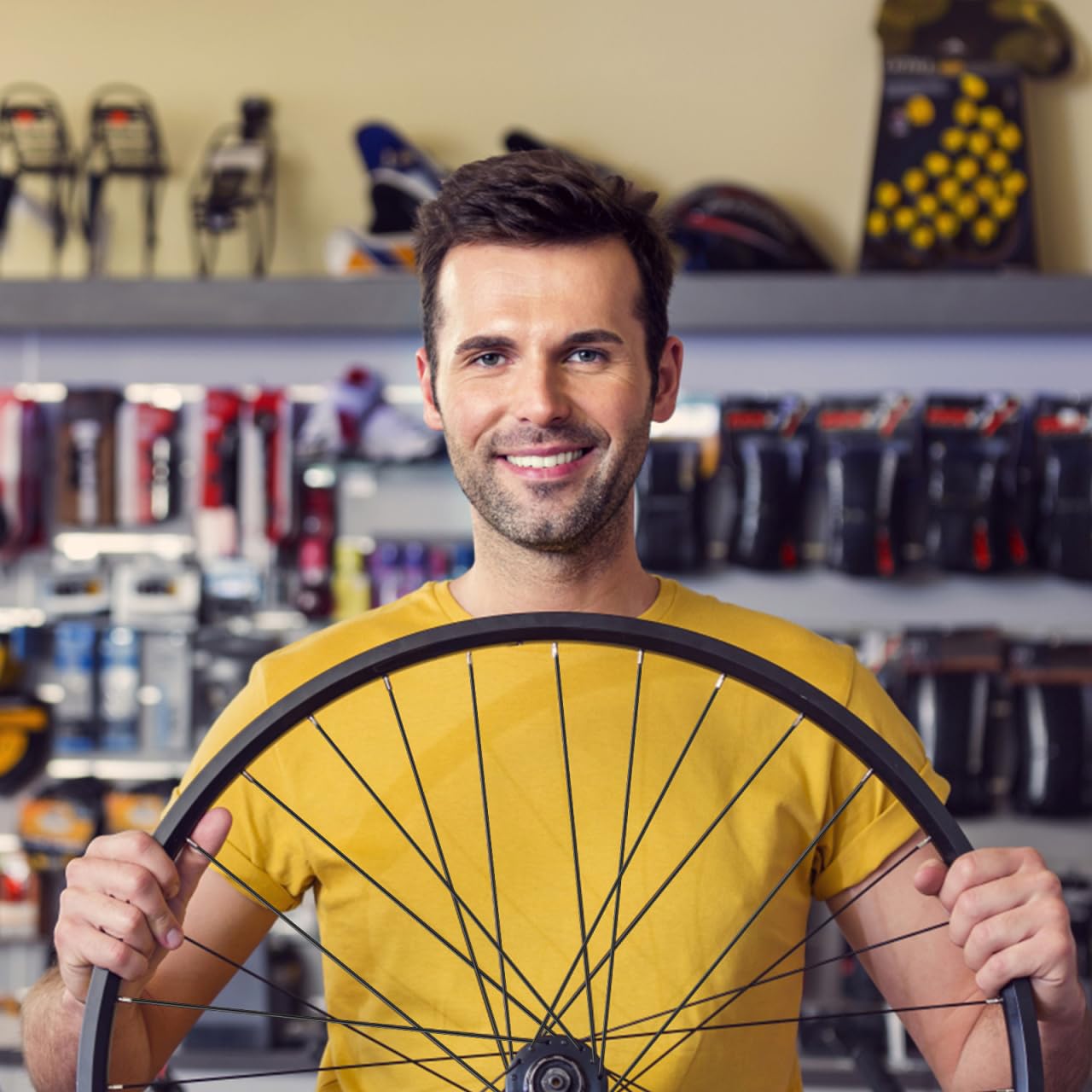 36 Rayons De Vélo Acier 14G 260mm - Noirs - Pour VTT - Neuf