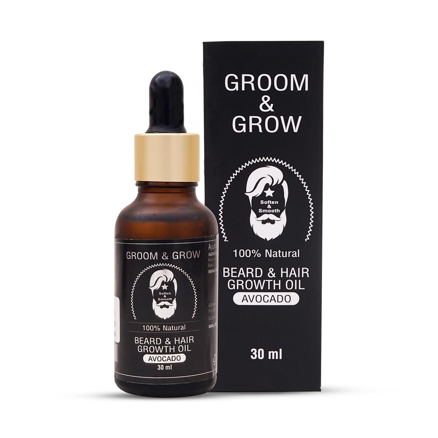 Beard & Hair Growth Oil, For Thicker & Longer Beard, Enriched with Natural Herbs- 30 ml (Pack of 1) - Review, Price and Buying Guide