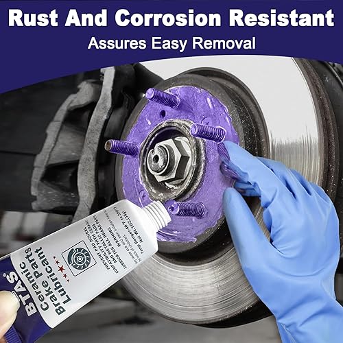 Miniatura 3 de Grasa de freno para lubricante de piezas de freno,Pinza deslizante pasador y lubricante de almohadilla,Grasa de freno de silicona de cerámica