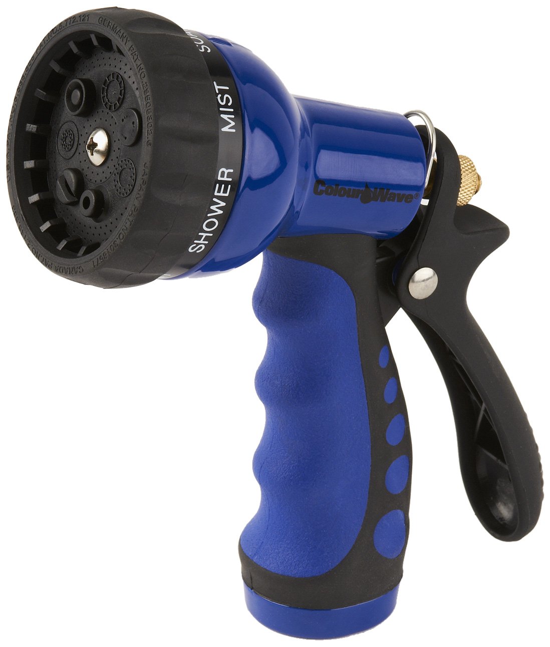 GARDENA CW-912-AQ-B Multi Pattern Aqua Nozzle, Blue
