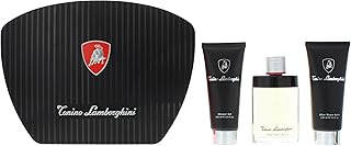 Invincibile De Tonino Lamborghini Para Homens - Conjunto de presente de 3 peças 4,2 Onça EDT Spray, 5 Onça After Shave Balm, 5 Onça