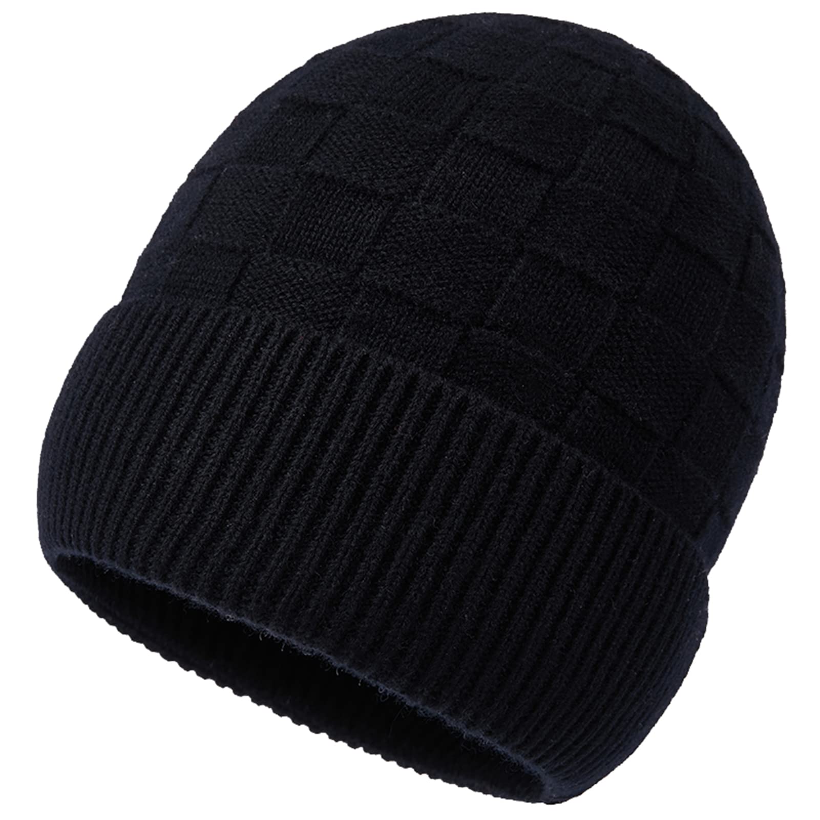 Chapeau chaud d'extérieur en maille douce pour se protéger du froid actif