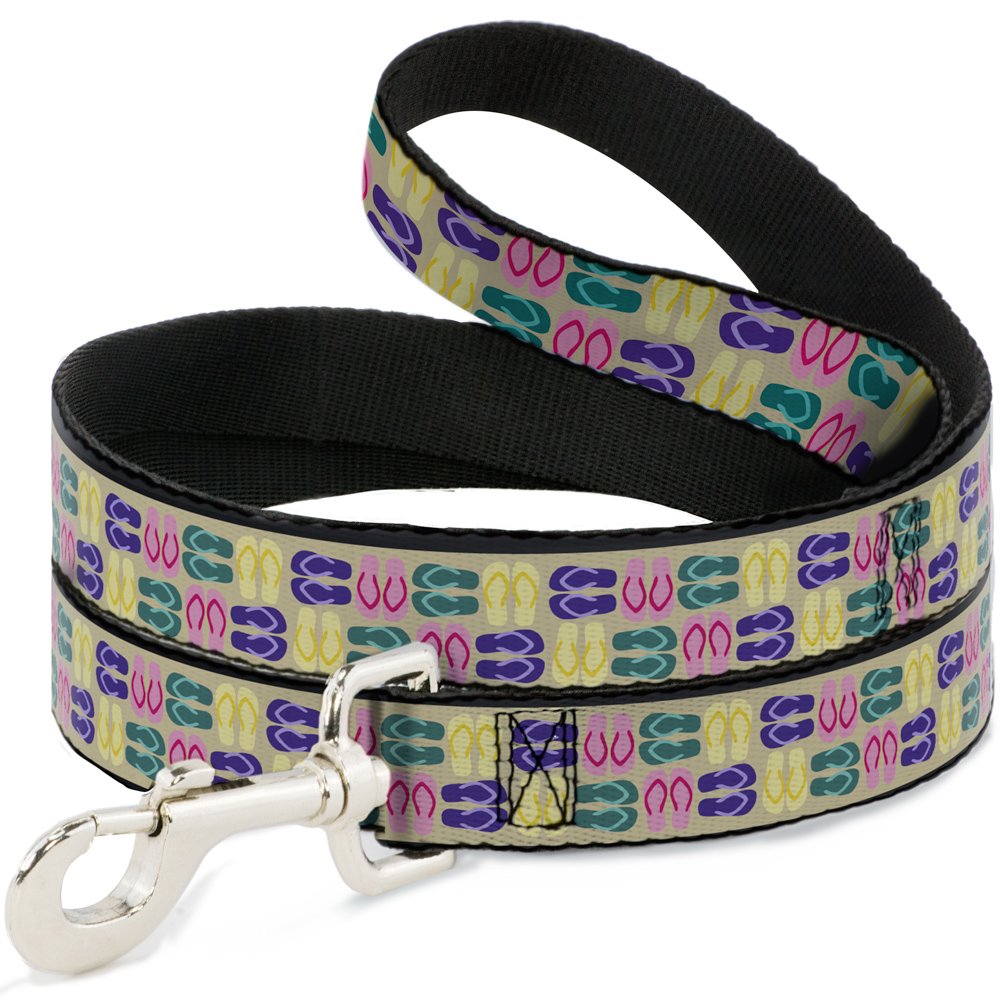Pet leash durable Buckle Down sangle multicolore 6 pieds haute résistance
