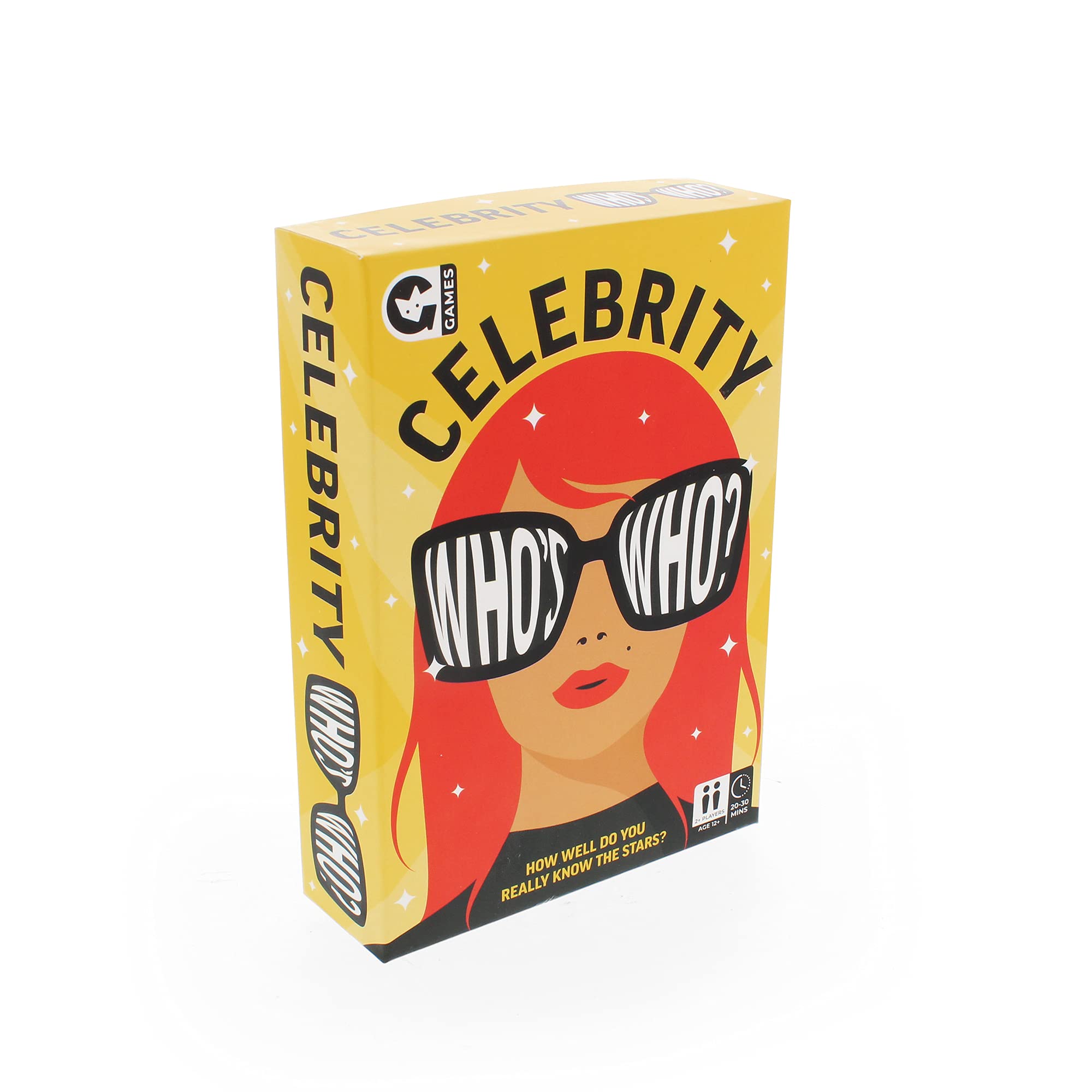 Buy Ginger Fox Who's Who Celebrity Party Card Game 2+ Players 12