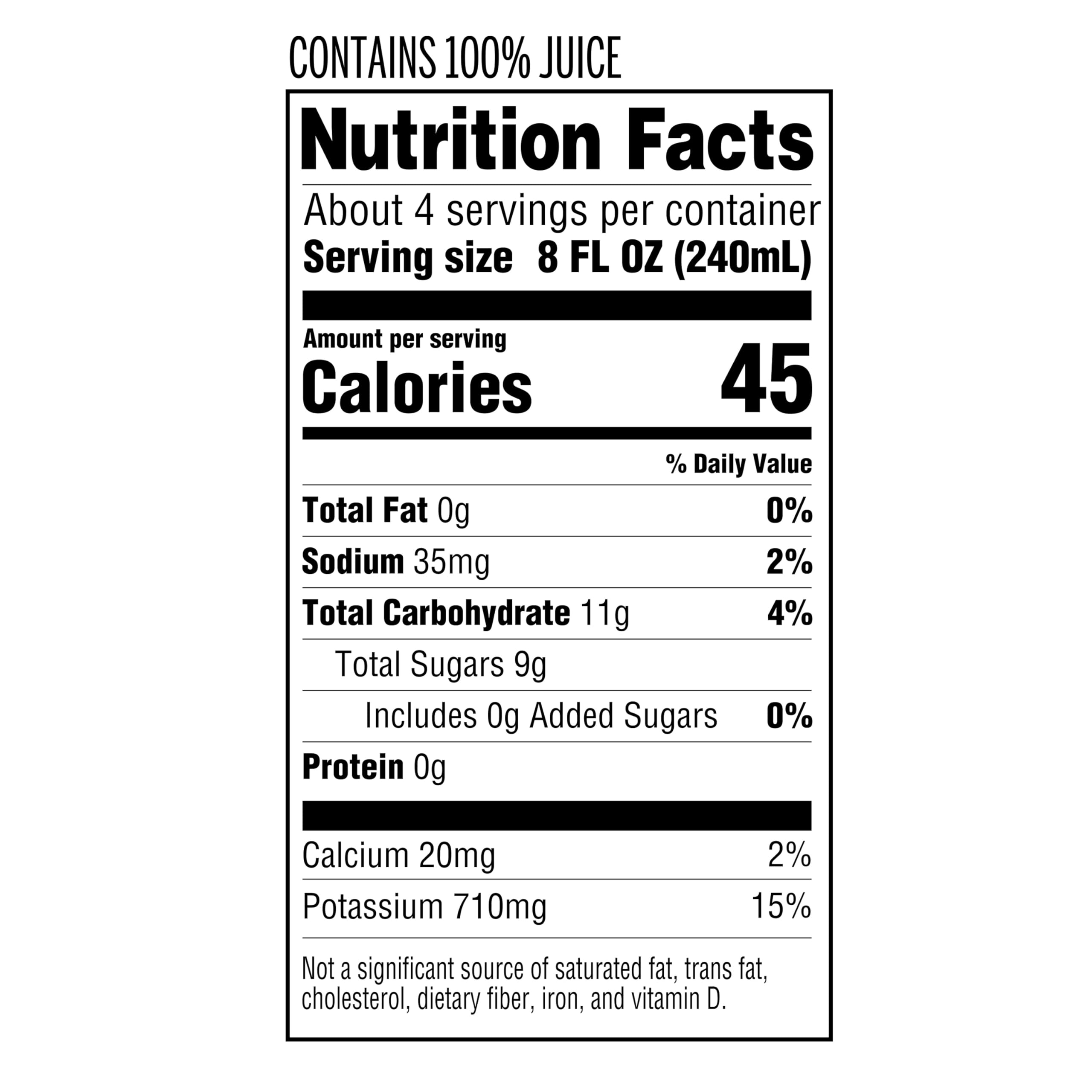 Amazon Fresh, 100% Pure Coconut Water Original, Not from Concentrate, 33.8 Fl Oz